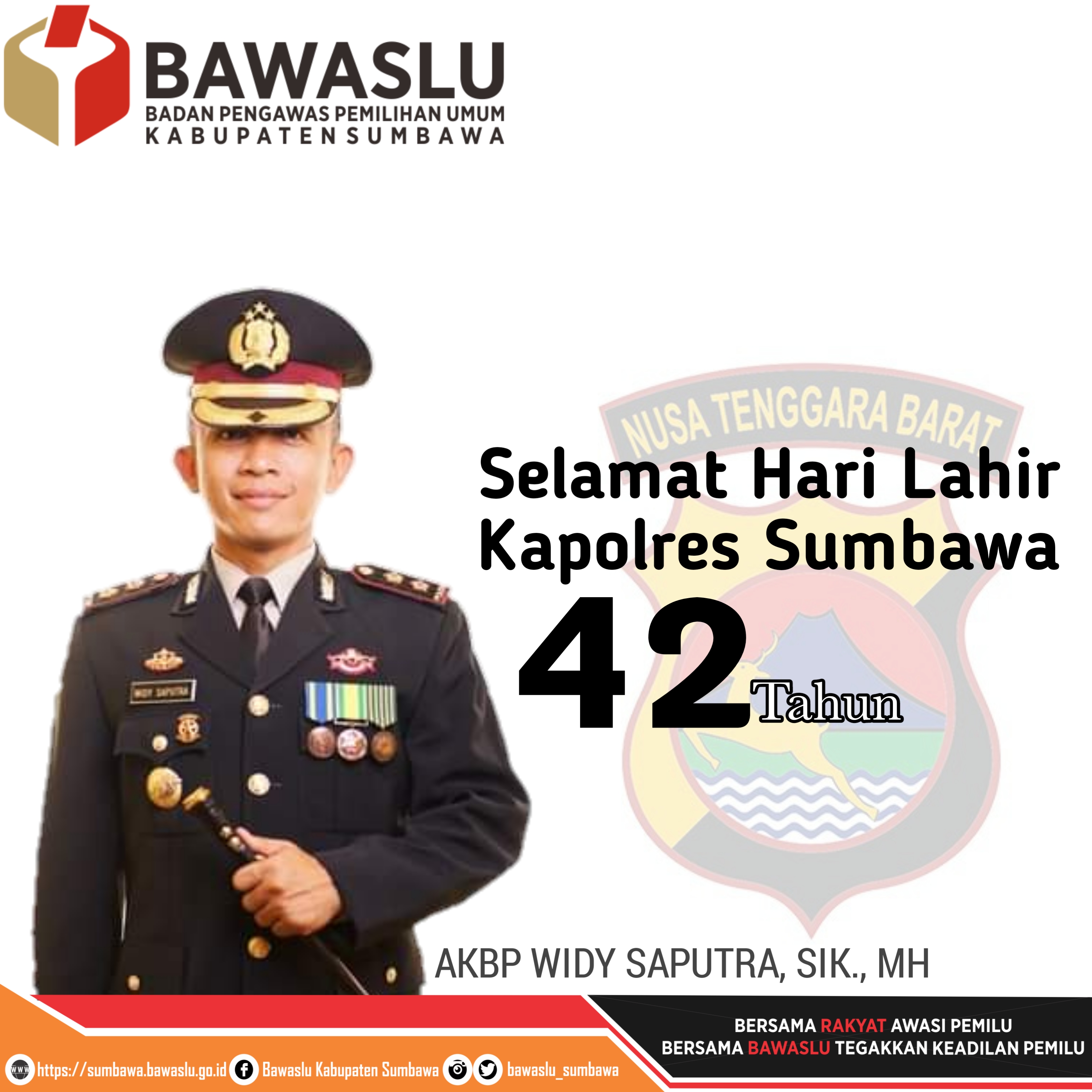 Selamat Hari Lahir Kapolres Sumbawa