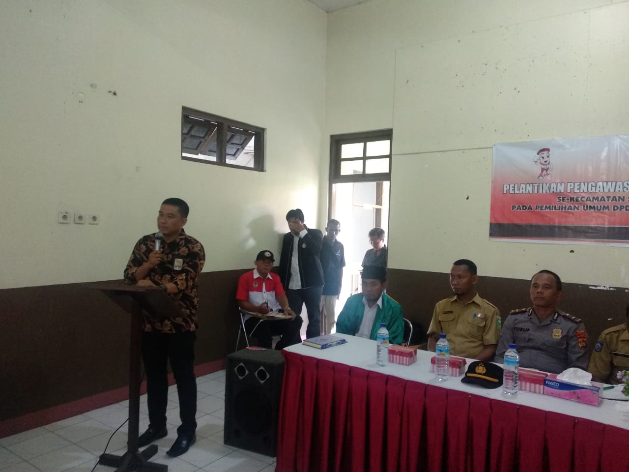 PELANTIKAN PENGAWAS TEMPAT PEMUNGUTAN SUARA (PTPS) SECARA SERENTAK
