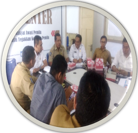 BAWASLU KABUPATEN SUMBAWA  RAPAT PEMANTAPAN KEGIATAN KAMPUNG ANTI POLITIK UANG