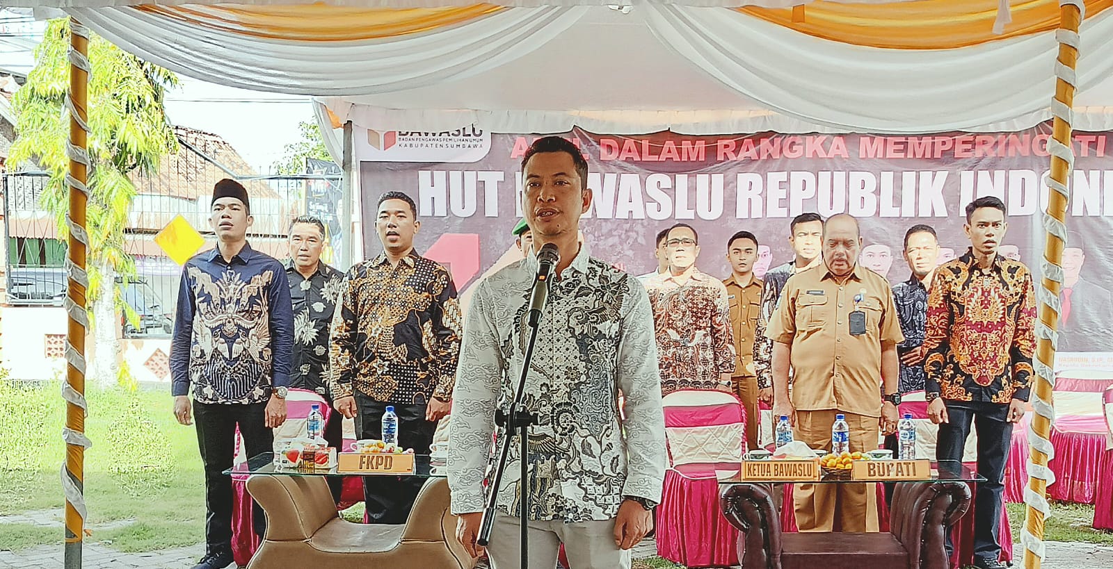 Peringati 16 Tahun Bawaslu Mengawasi Untuk Indonesia