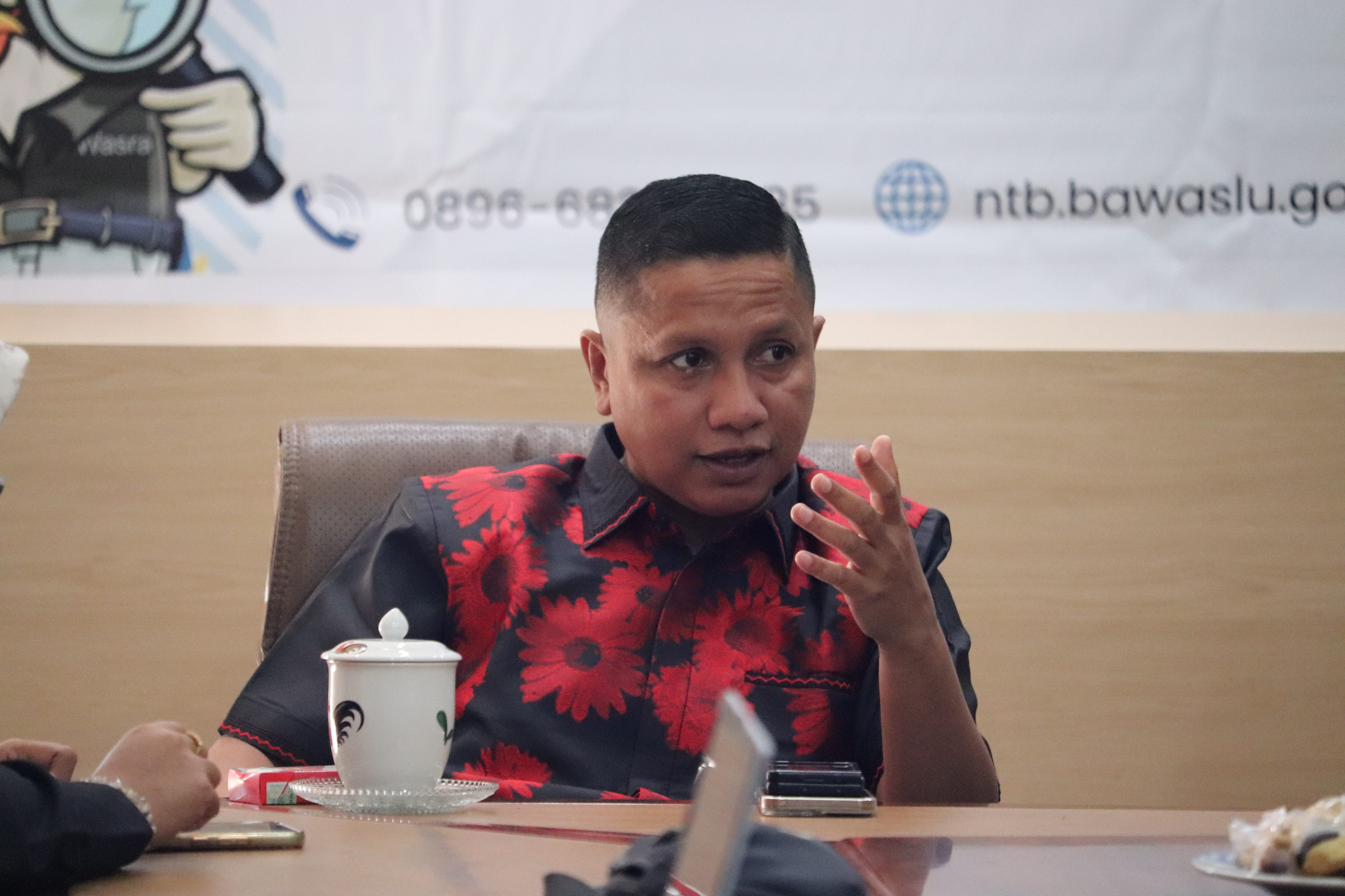 Bawaslu Sumbawa Hadiri Rapat Pemetaan Kerawanan