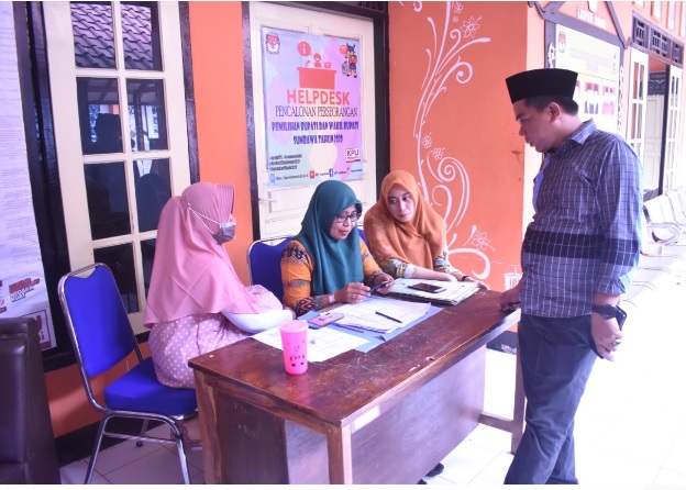 GIAT PENGAWASAN, BAWASLU KABUPATEN SUMBAWA AWASI TES WAWANCARA PEREKRUTAN ANGGOTA PANITIA  PEMILIHAN KECAMATAN (PPK)