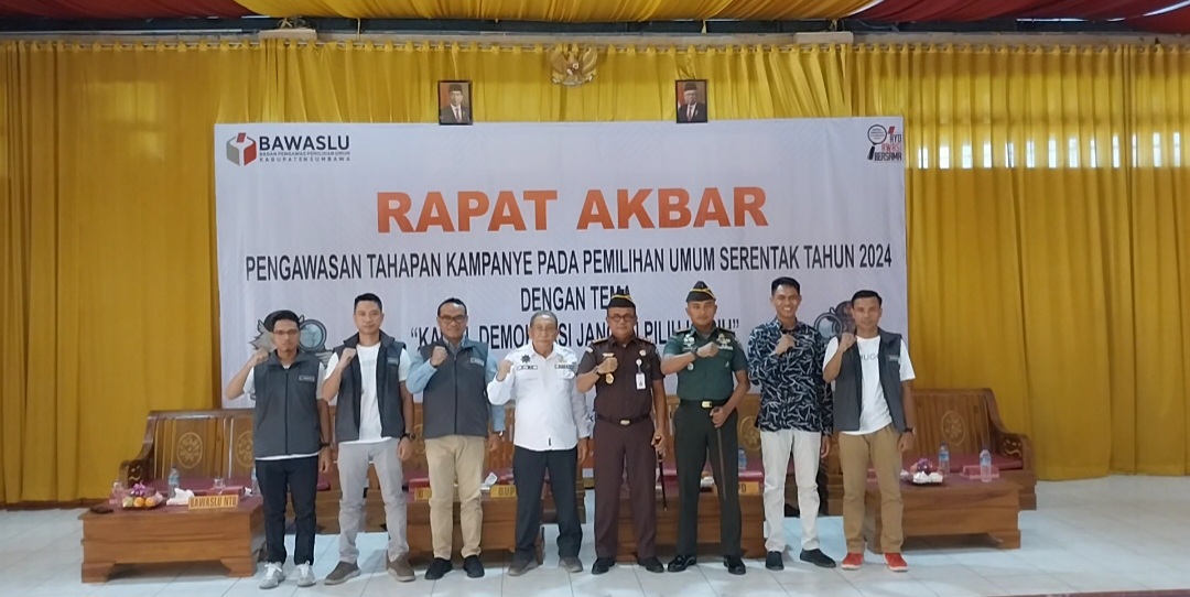 Kampanye Dimulai, Bawaslu Laksanakan Rapat Akbar