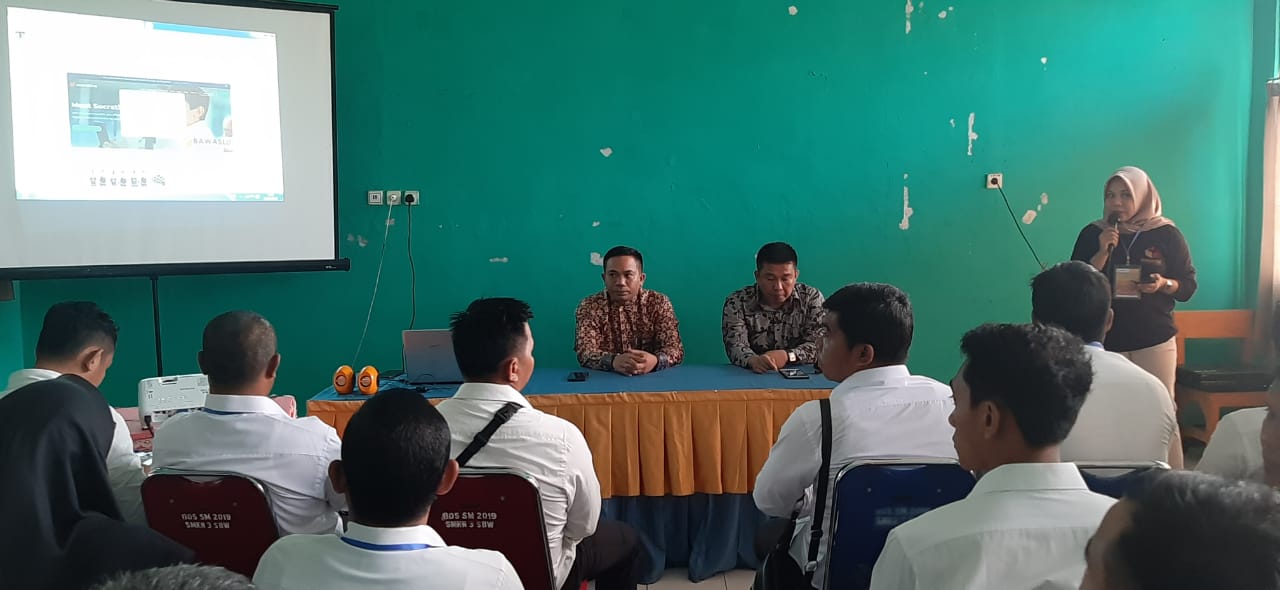 Pengumuman hasil Tes Tulis Online / Socrative Calon Panwascam se-Kabupaten Sumbawa