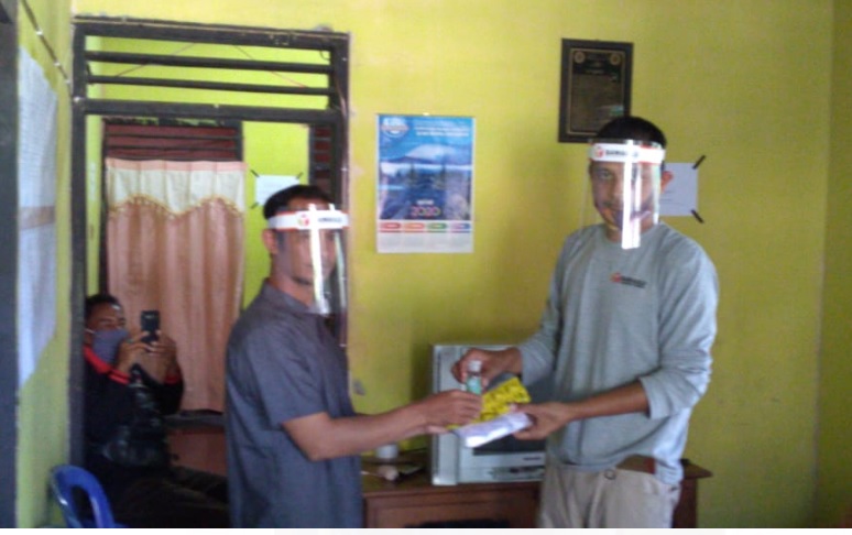 Awali Tahapan Verifikasi Faktual, Bawaslu Kabupaten Sumbawa Distribusikan APD