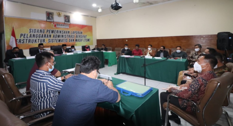 Sidang TSM, Bawaslu Sumbawa Sampaikan Data Pengawasan dan Penindakan