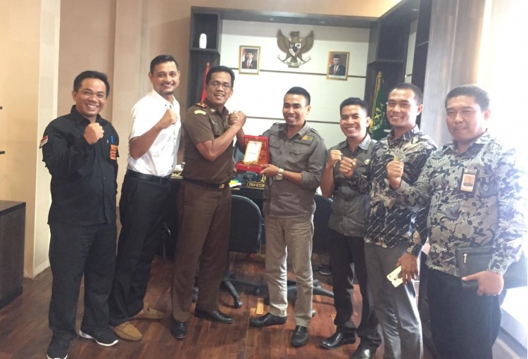 Bawaslu Kabupaten Sumbawa Koordinasi Dengan  Polres Dan Kejaksaan Negeri Sumbawa