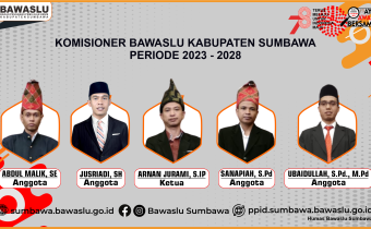 Penanggung Jawab Divisi Bawaslu Sumbawa