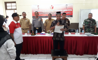 Bawaslu Kabupaten Sumbawa Lantik 1.424 Pengawas PTPS Masing-Masing Kecamatan