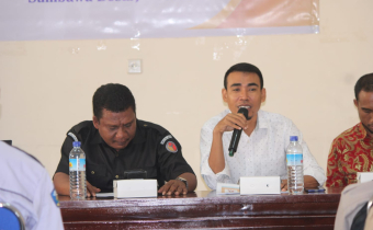 Kesbangpol Gandeng Bawaslu" Sosialisasi Tahapan Pemilu Bersama Pemilih Pemula"