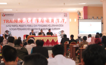 Laksanakan ToT, Bawaslu Minta Parpol Agar Saksi Tidak Asal Datang Ke TPS