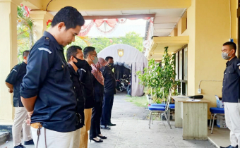 Apel Pagi Pasca Libur Lebaran, Ketua Bawaslu Sampaikan Amanah