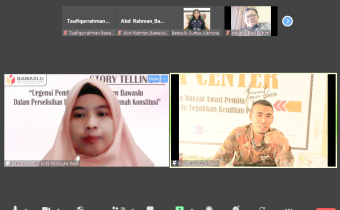 Story Telling PHPU" Syamsi Hidayat Sampaikan Pentingnya Soliditas dan Koordinasi"