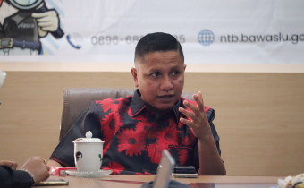 Bawaslu Sumbawa Hadiri Rapat Pemetaan Kerawanan