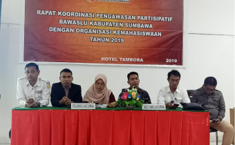 Jelang Pilkada 2020, Bawaslu Kabupaten Sumbawa Gelar Pengawasan Partisipatif