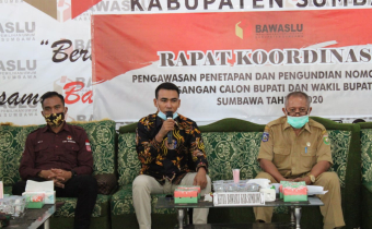 Rapat Koordinasi; Syamsi Tekankan Protocol Covid-19
