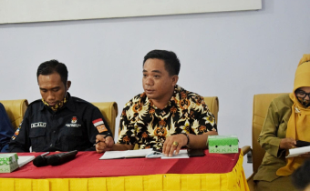 Rakor Persiapan Debat Publik ; Bawaslu Berikan Saran dan Masukan.