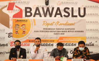 Pengawasan Kampanye; Bawaslu Laksanakan Rakor