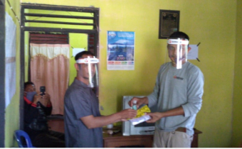 Awali Tahapan Verifikasi Faktual, Bawaslu Kabupaten Sumbawa Distribusikan APD