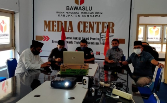 Meeting Daring  Pilkada Se-Indonesia ; Syamsi, Kita Harus Terbiasa dengan gaya ini!