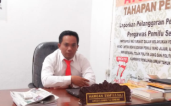 Pastikan Pengisian Form A Daring/Online Dengan Benar, Kordiv Pengawasan Lakukan Supervisi