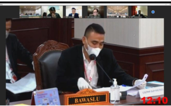 Sidang Mahkamah Konstitusi; Bawaslu Sampaikan Data Pengawasan dan Penanganan Pelanggaran