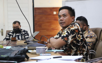 Rakornas Daring, Bawaslu Sumbawa Sampaikan hasil Pengawasan Coklit dan Pencalonan ke Bawaslu RI