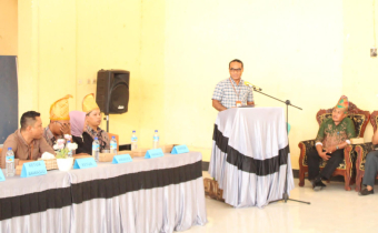 Pengambilan Sumpah Janji PTPS, Anggota Bawaslu NTB Berikan Wejangan 