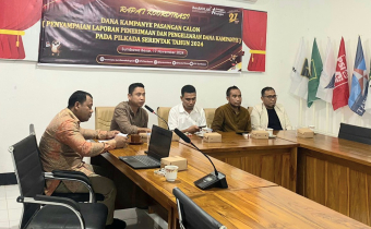 Bawaslu Sumbawa Ingatkan Tim Audit LPPDK Paslon Lebih Teliti